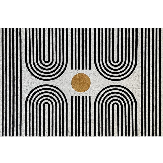 Moderne PVC-Fußmatten aus nordischer Seide