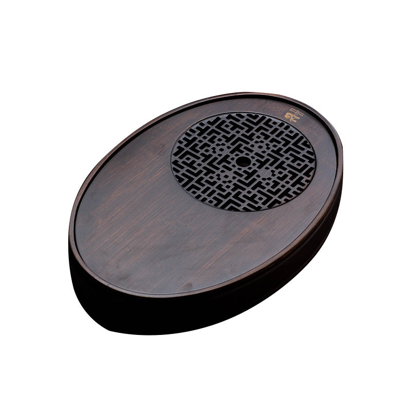 Einfaches Teetablett aus Bambus