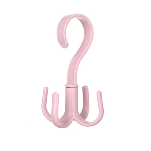 Platzsparende gedrehte Kleiderbügelhaken