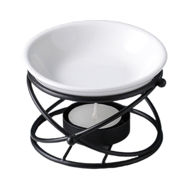 Teelichthalter mit Keramikölbrenner