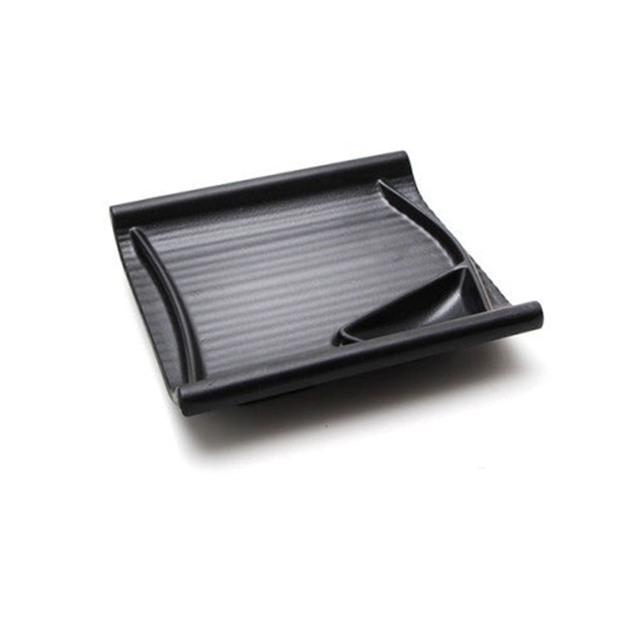 Schwarze Sushi-Bar-Snack-Tabletts