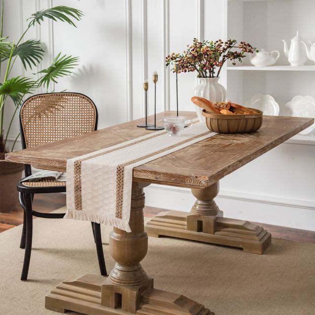 Nordic Tischdecke aus Leinen