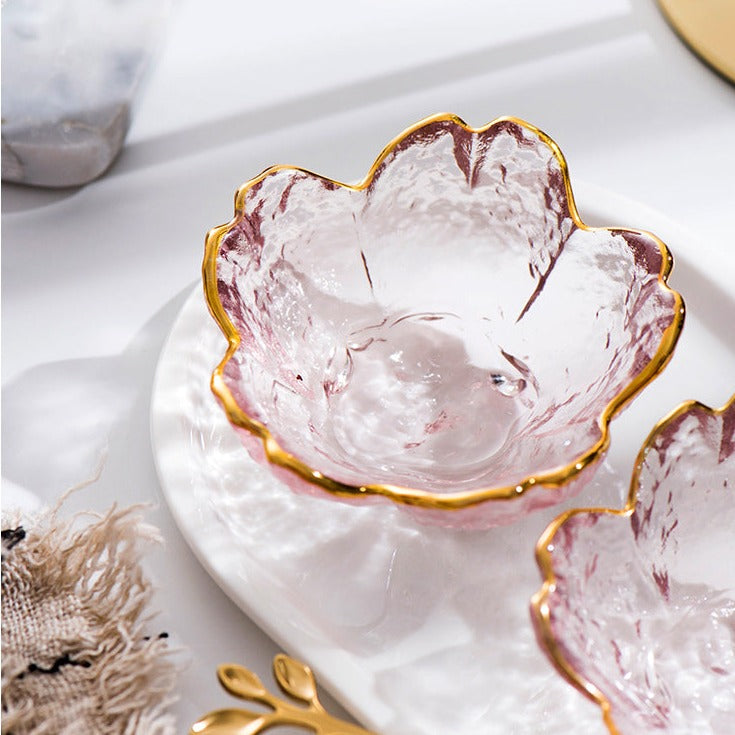 Soßenschüssel mit Goldintarsie