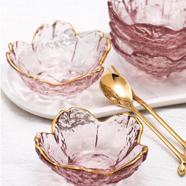 Soßenschüssel mit Goldintarsie