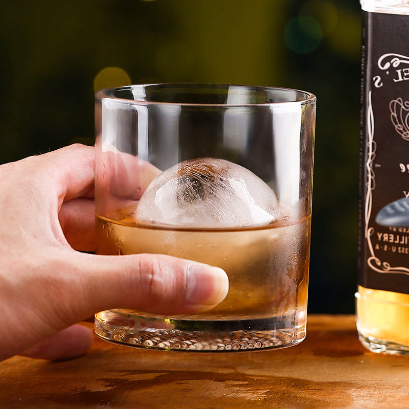 Altmodisches Whiskyglas