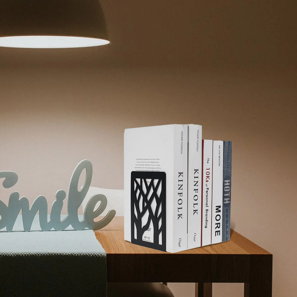 2 Stück Metall Mode Buchstützen