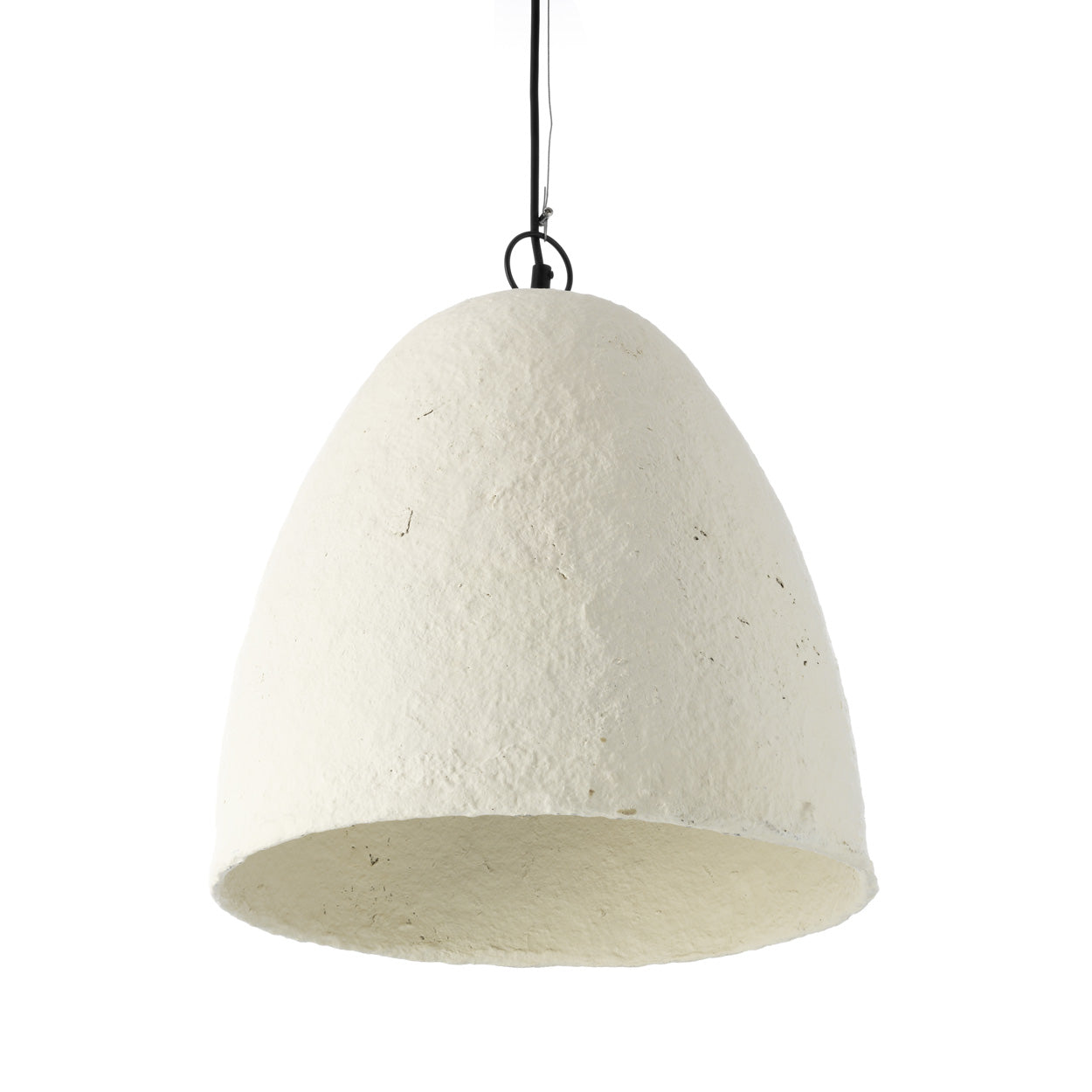 The Savana Pendant - White - L size on a white background