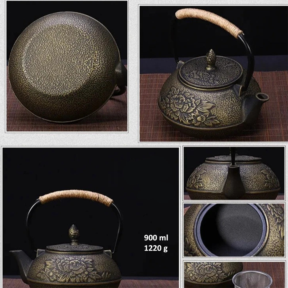 Japanische Teekanne aus Eisen
