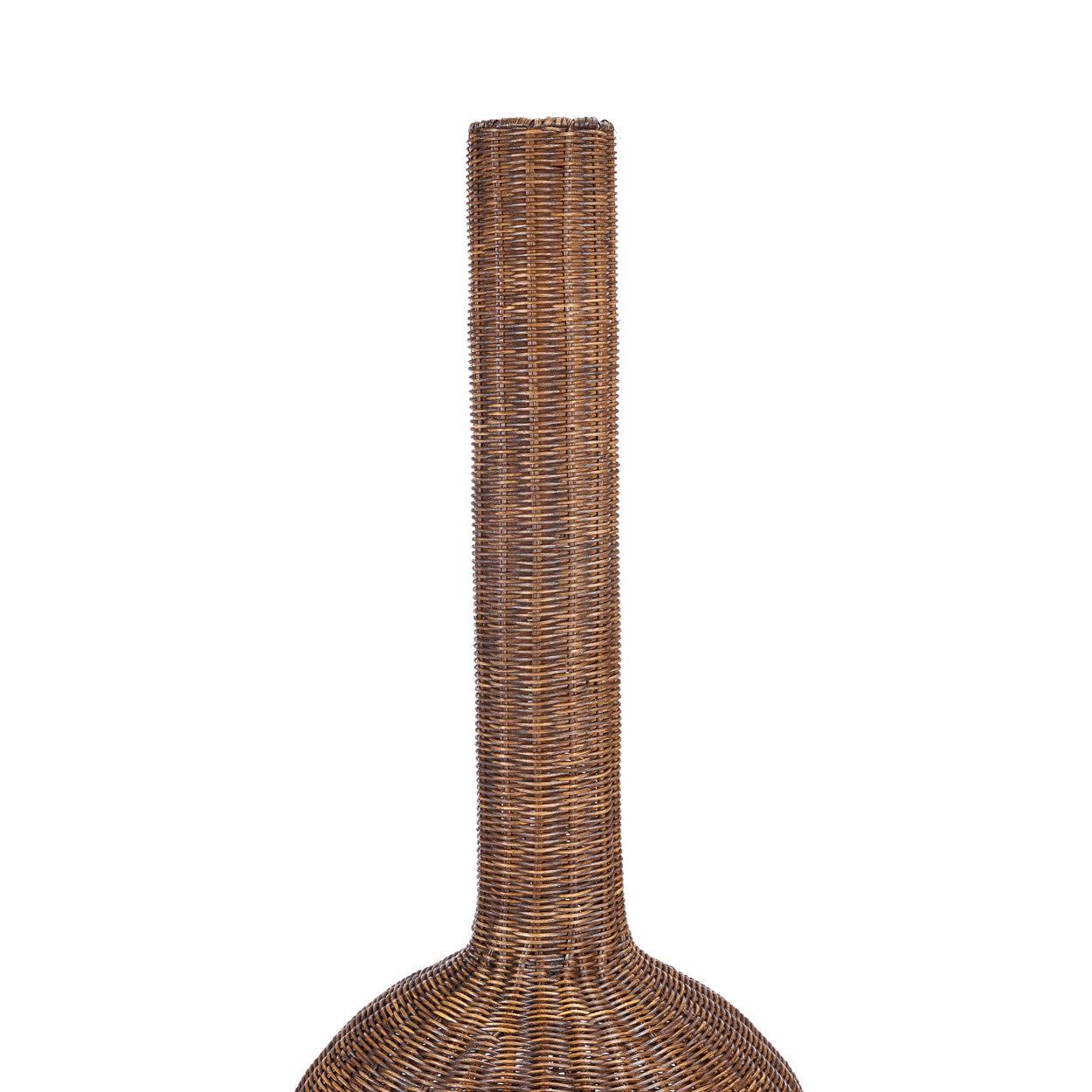 The Amphora Pendant - Dark Walnut Top Close View