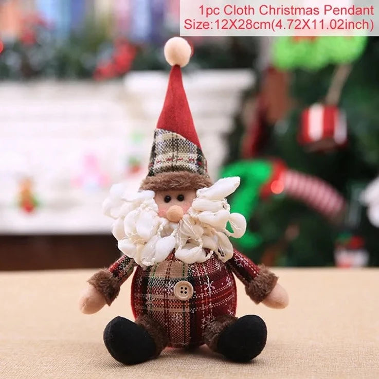 Weihnachtsmann-Weihnachtspuppe