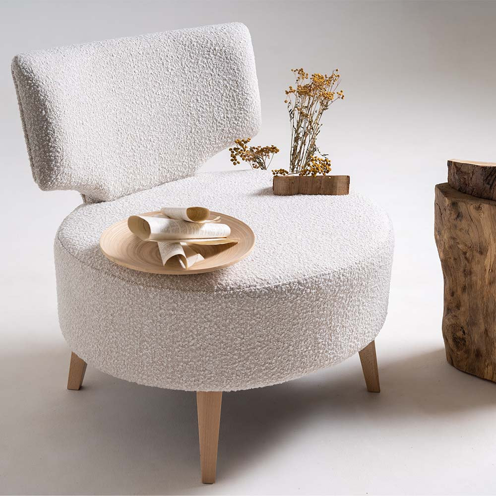 FLIPPIN Armchair White Interior