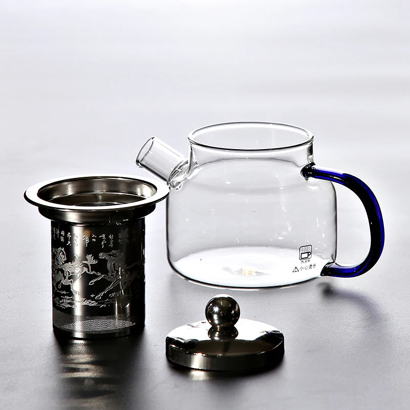 TANGPIN Hitzebeständiges Glas-Teekännchen
