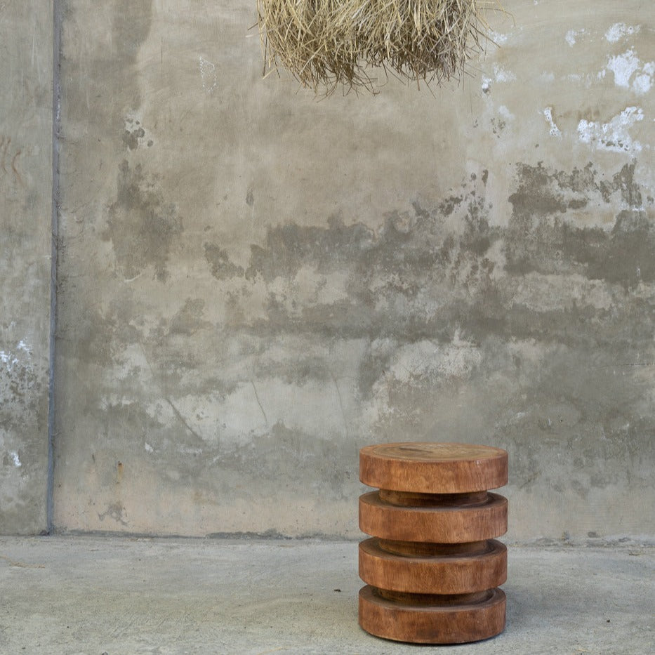 THE MASSAKA Stool - Natural Outdoor