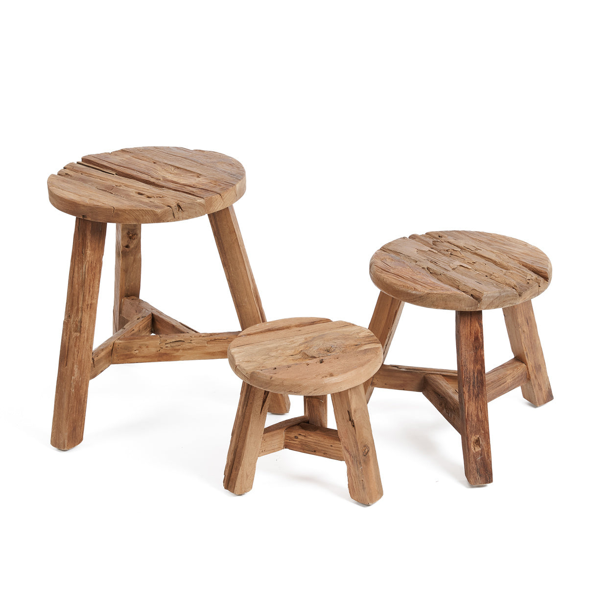 THE YATAI Stools Natural