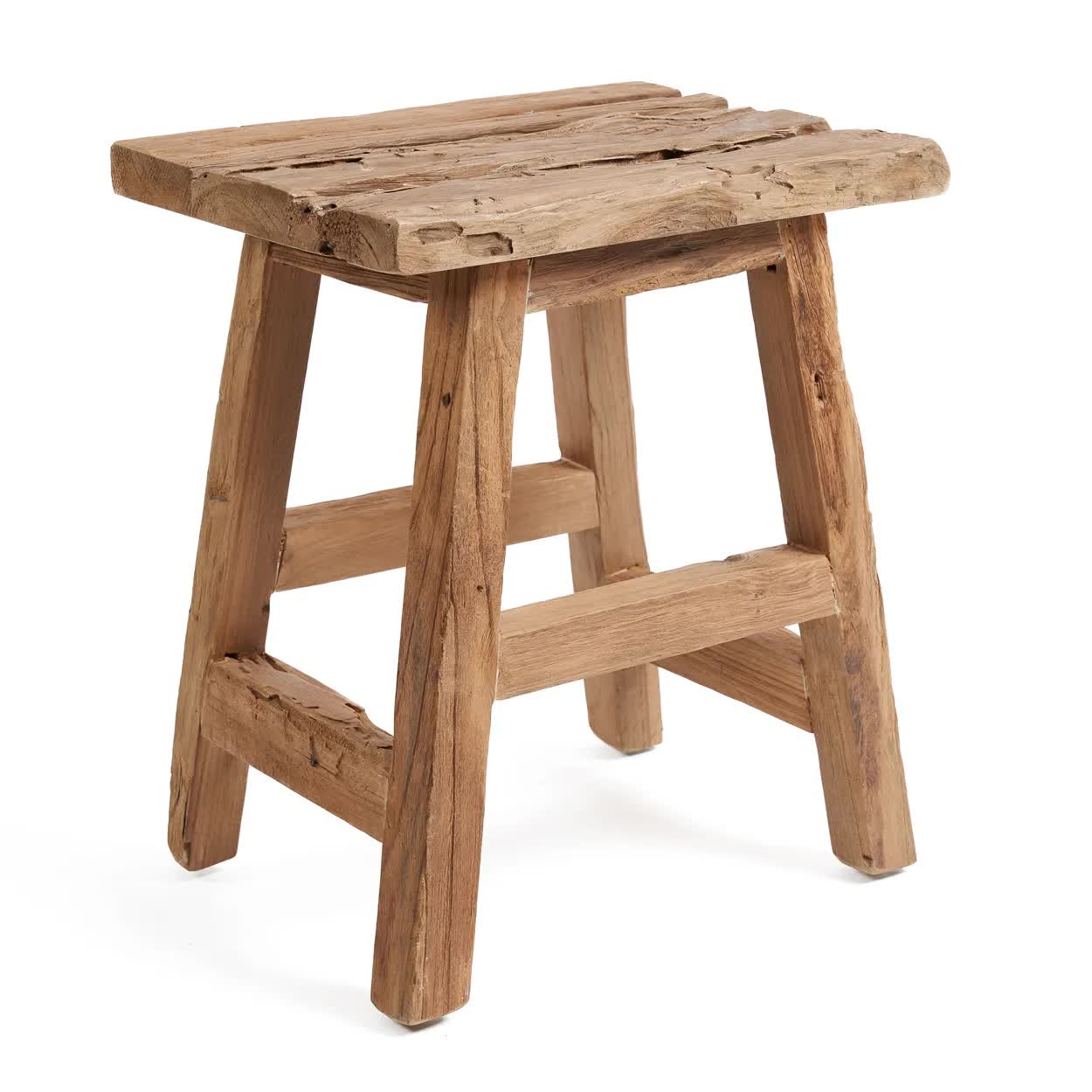 THE YOKE Stool Natural Large