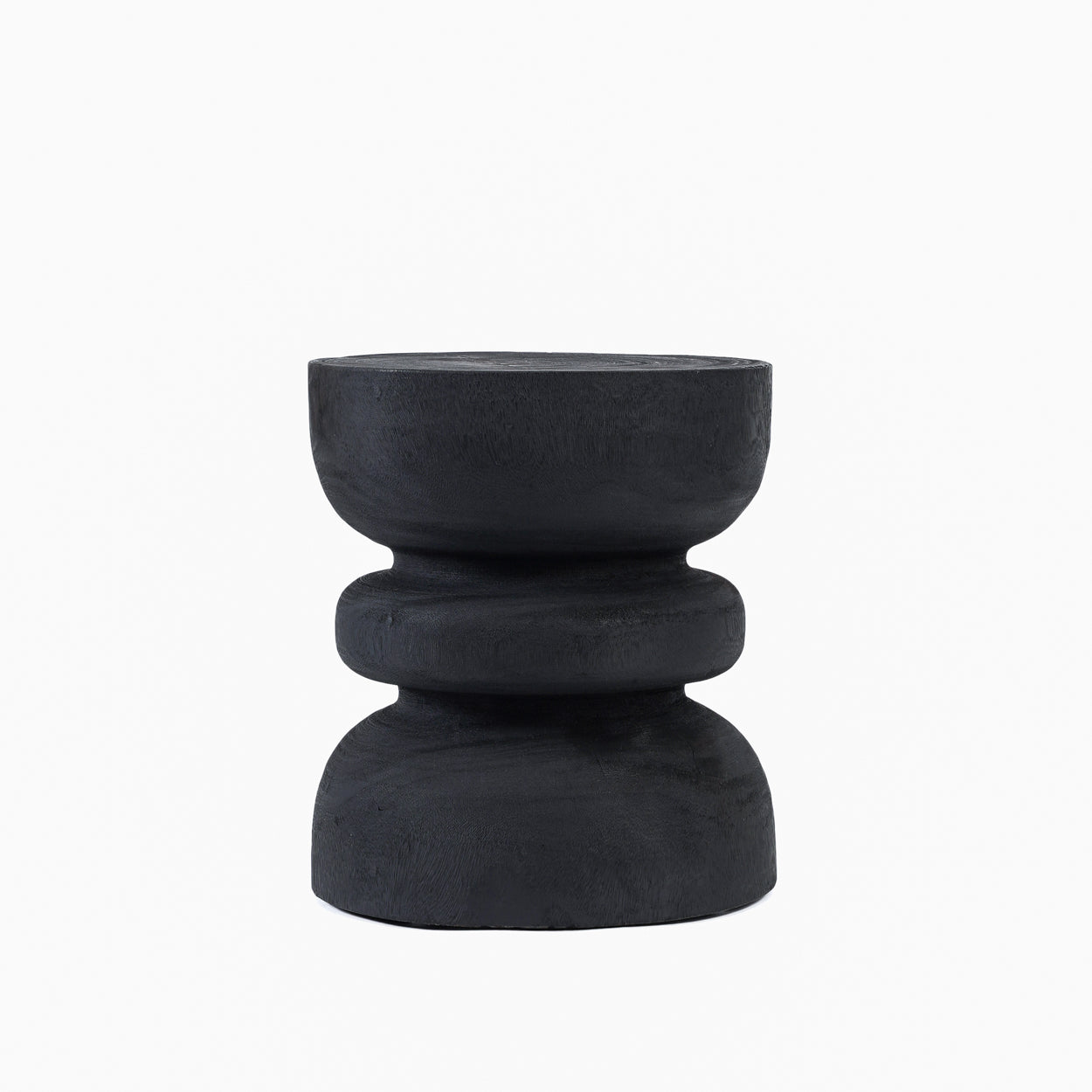 The CINCIN Stool - Black Side View