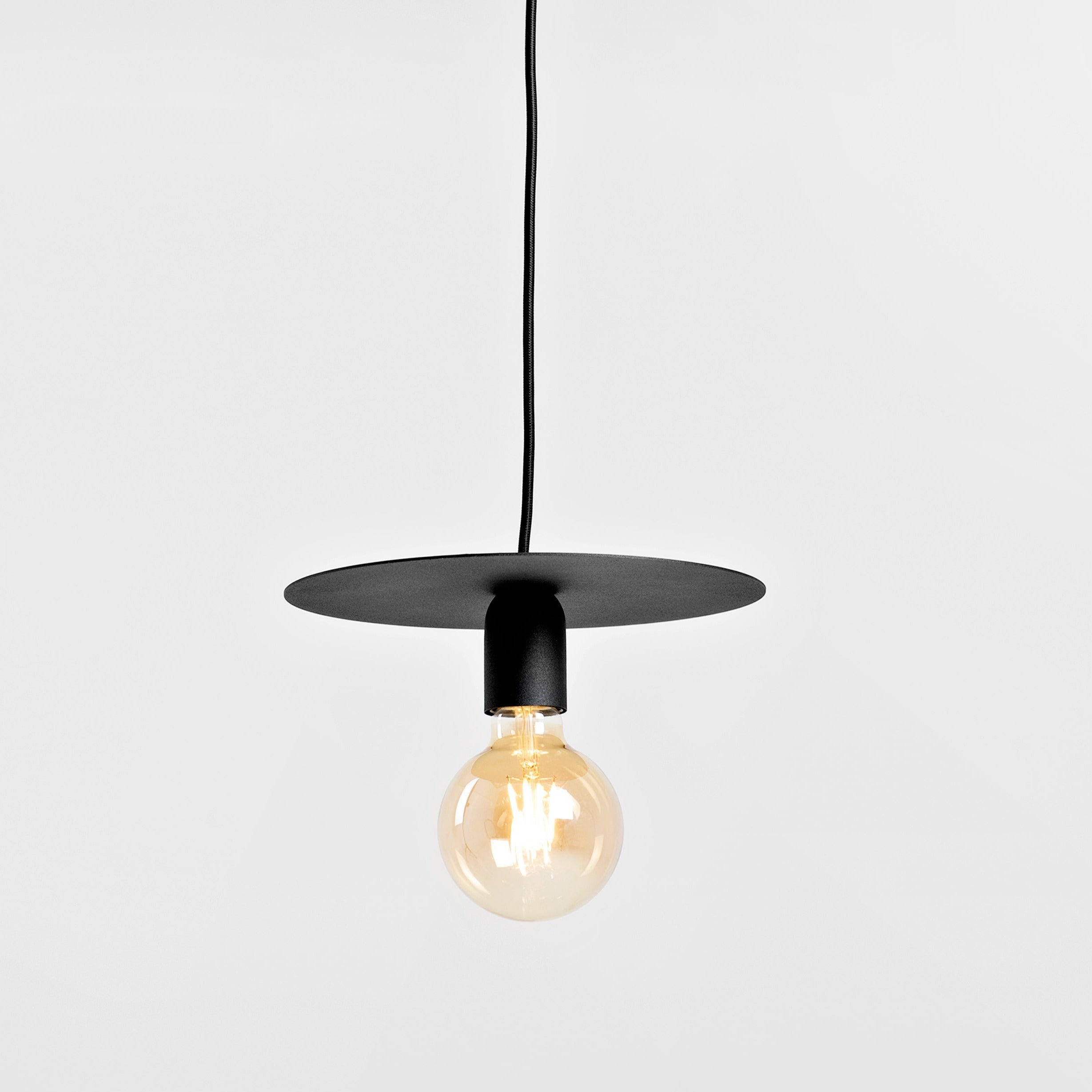 SKIVAS Hanging Lamp Black Medium