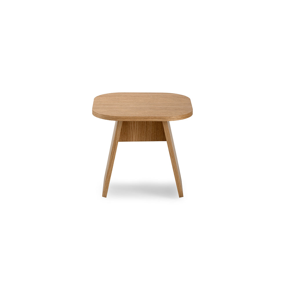 MOMOKO Square Side Table 40 Oiled Oak Veneer