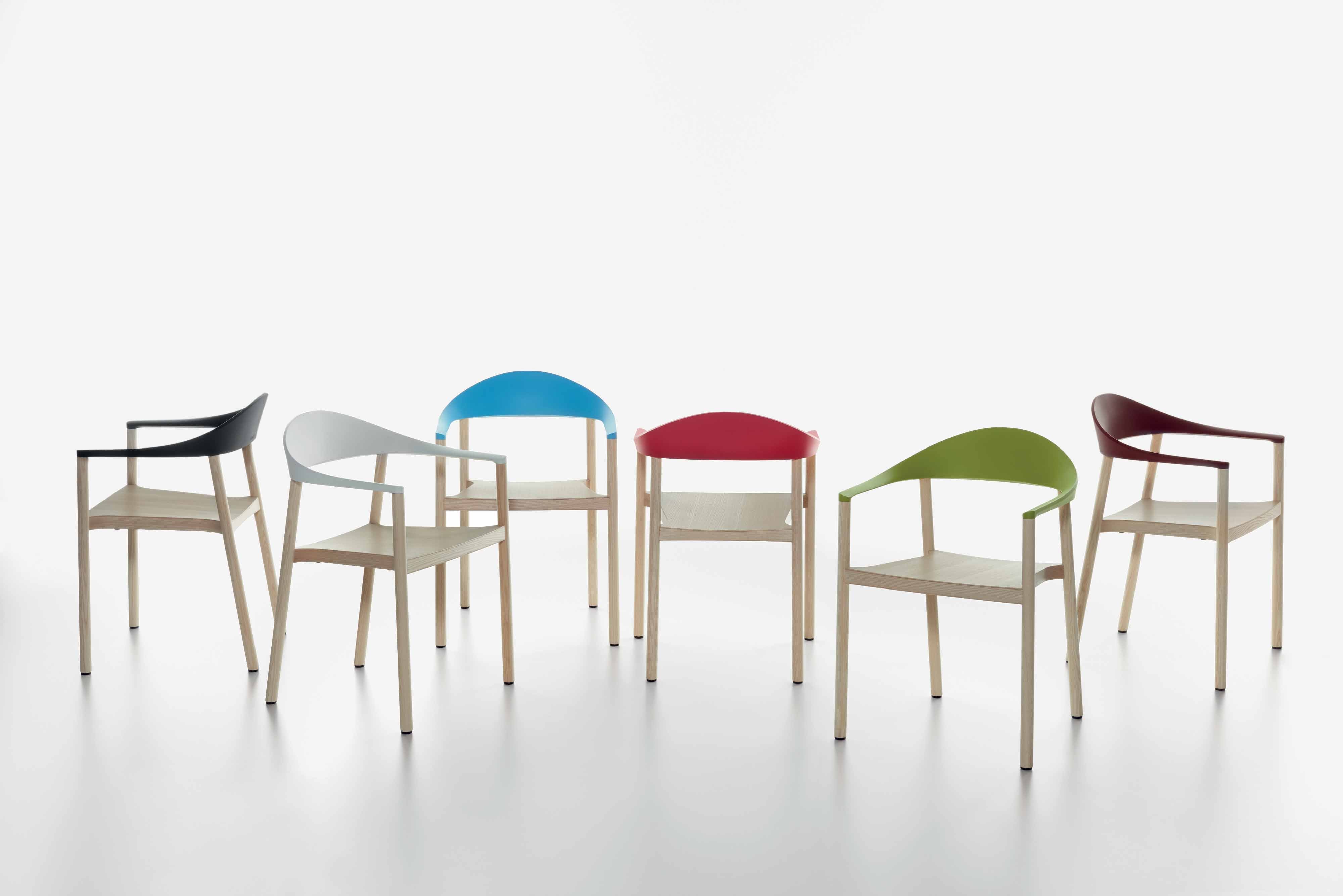 MONZA Armchairs Ash Natural Frame Colour