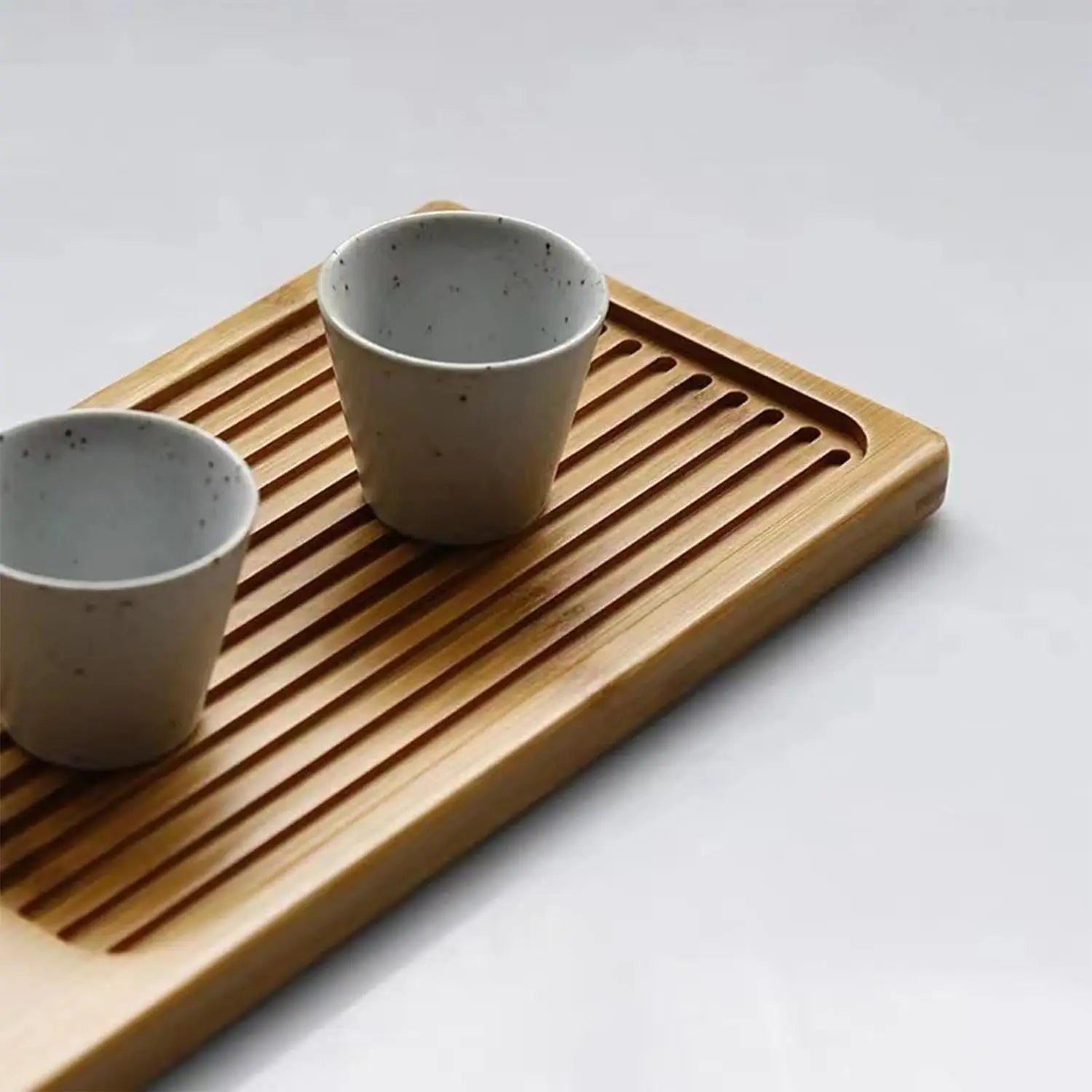 Chinesisches Bambusholz-Tee-Tablett