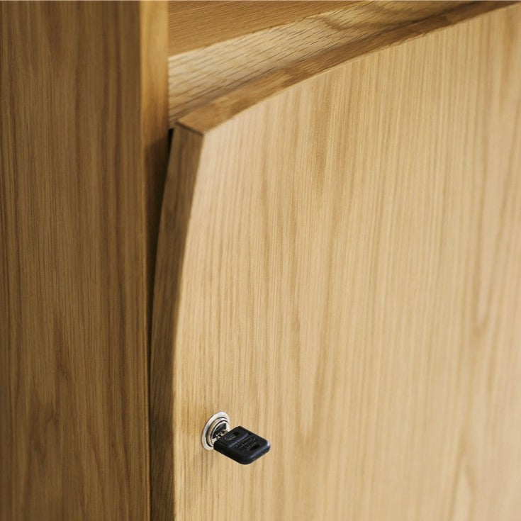 MRS BILL Cabinet BL 408/BL 455 oak door detail