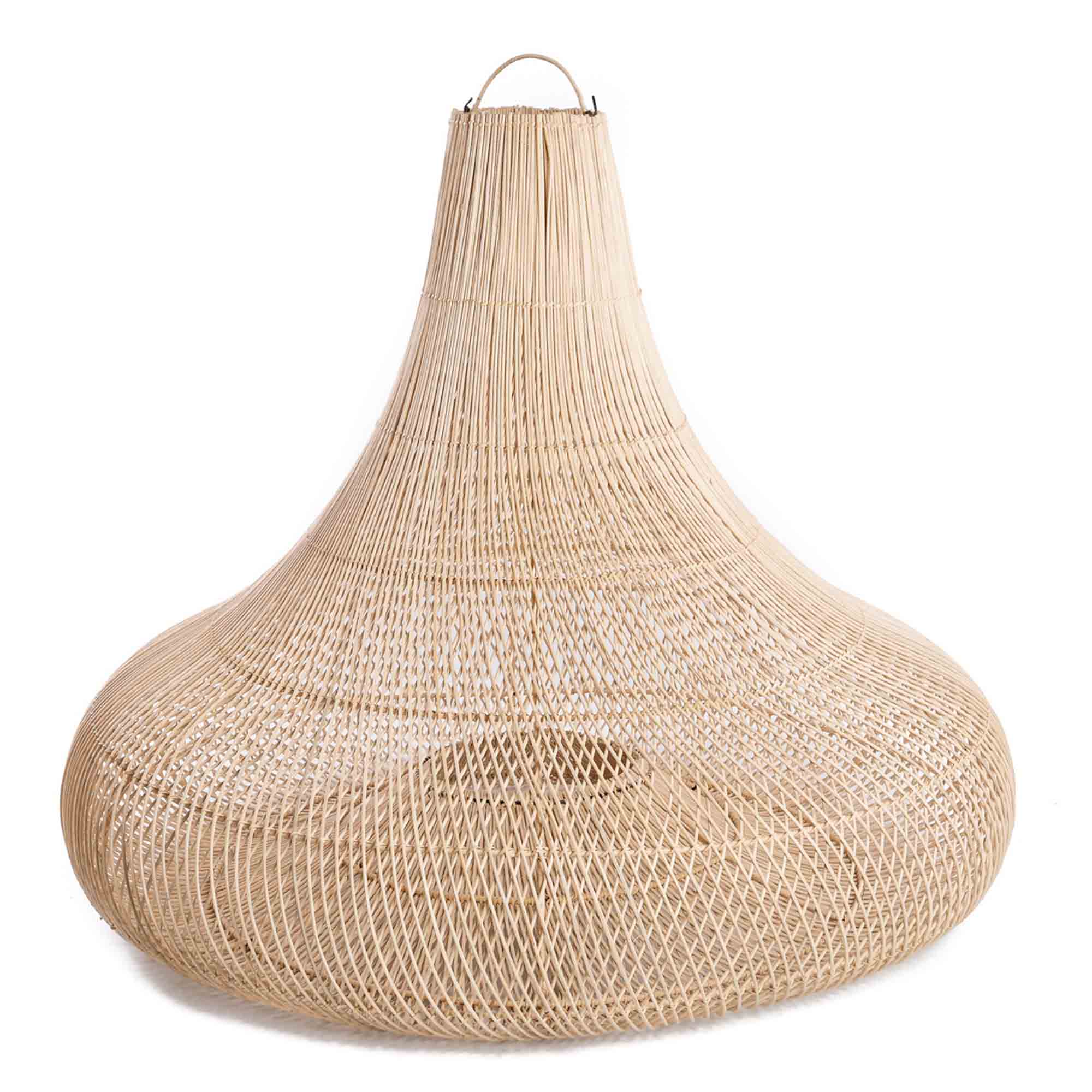 THE SHALA Pendant Lamp Natural medium size, front view