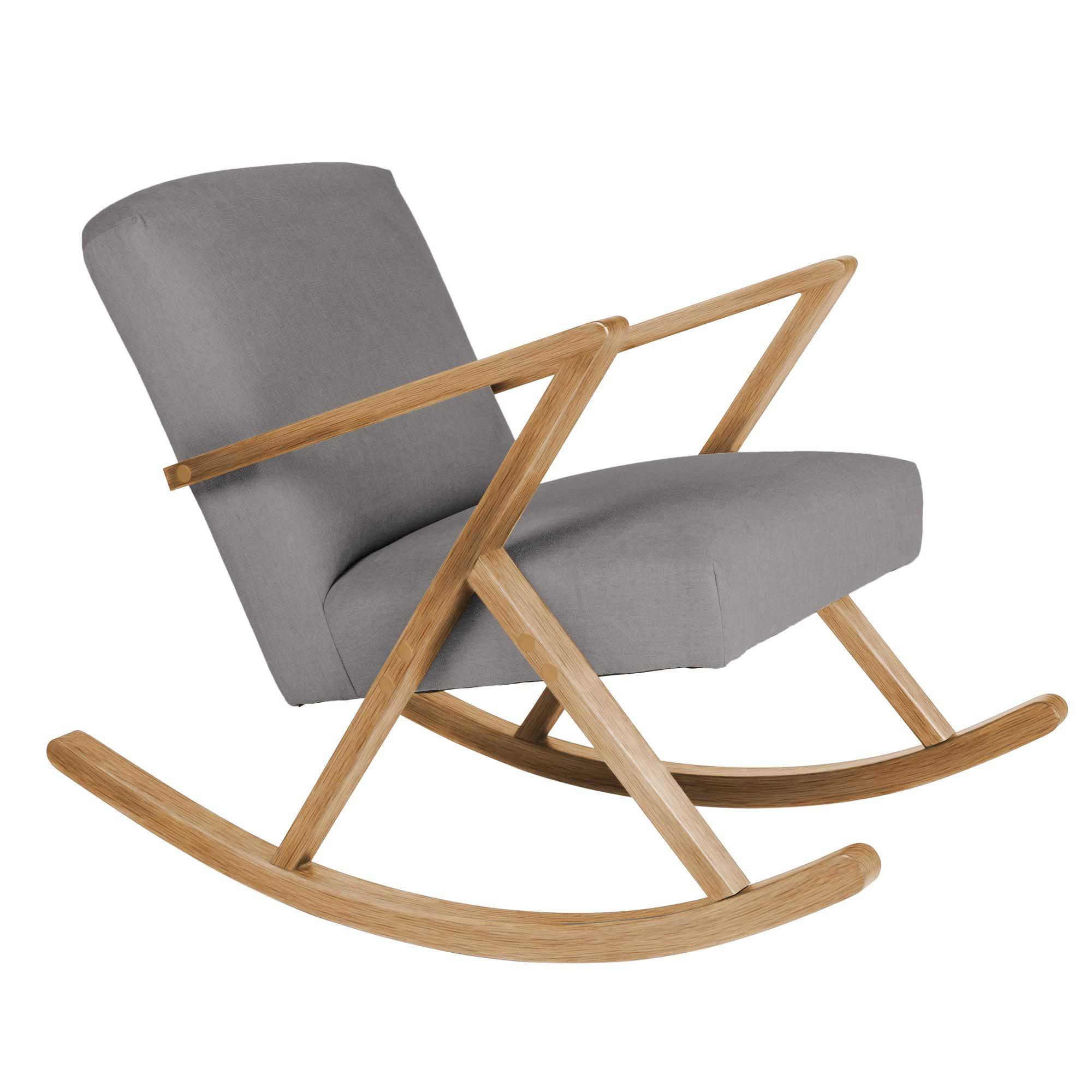 Oak rocking chair discount