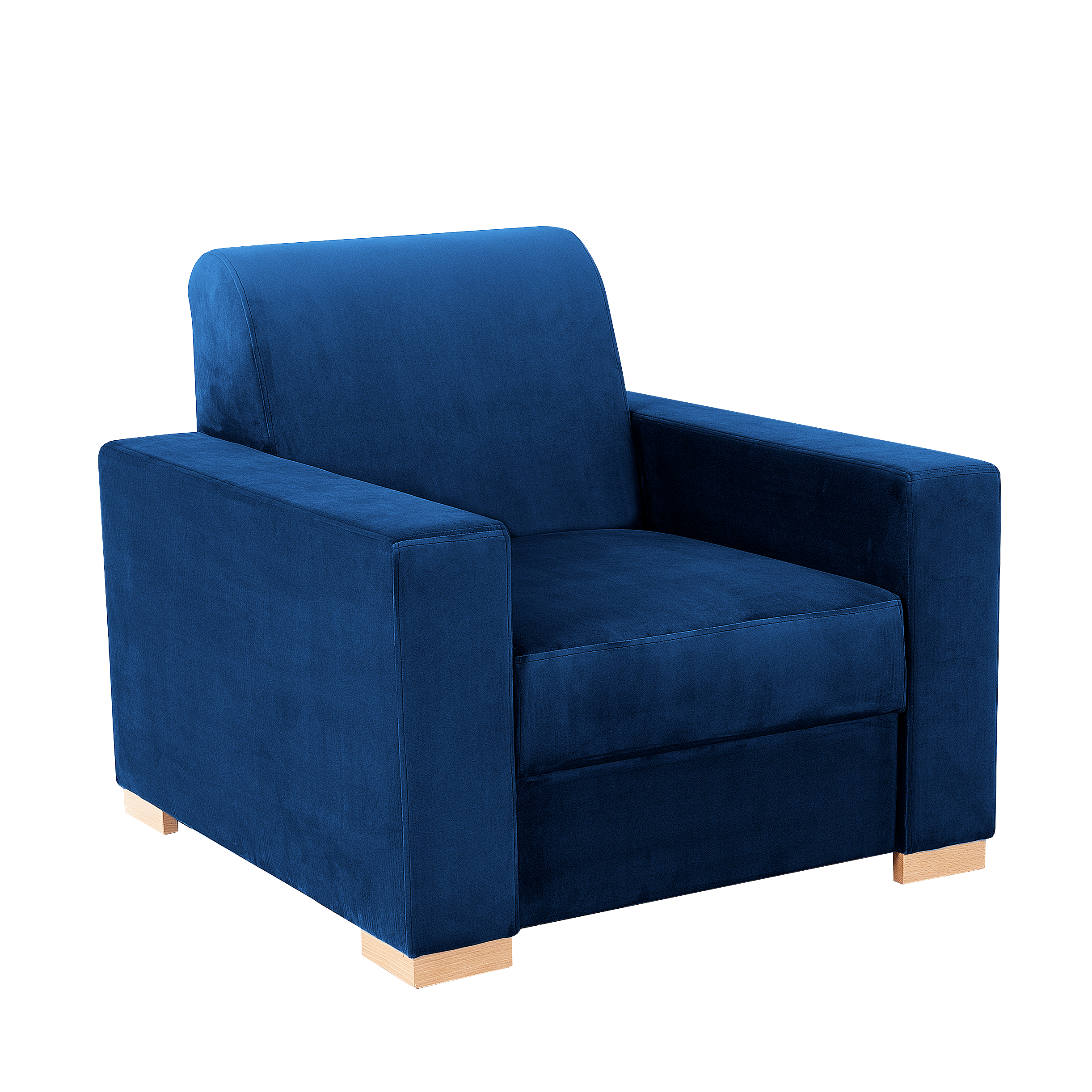 STABLE Armchair upholstery colour  blue