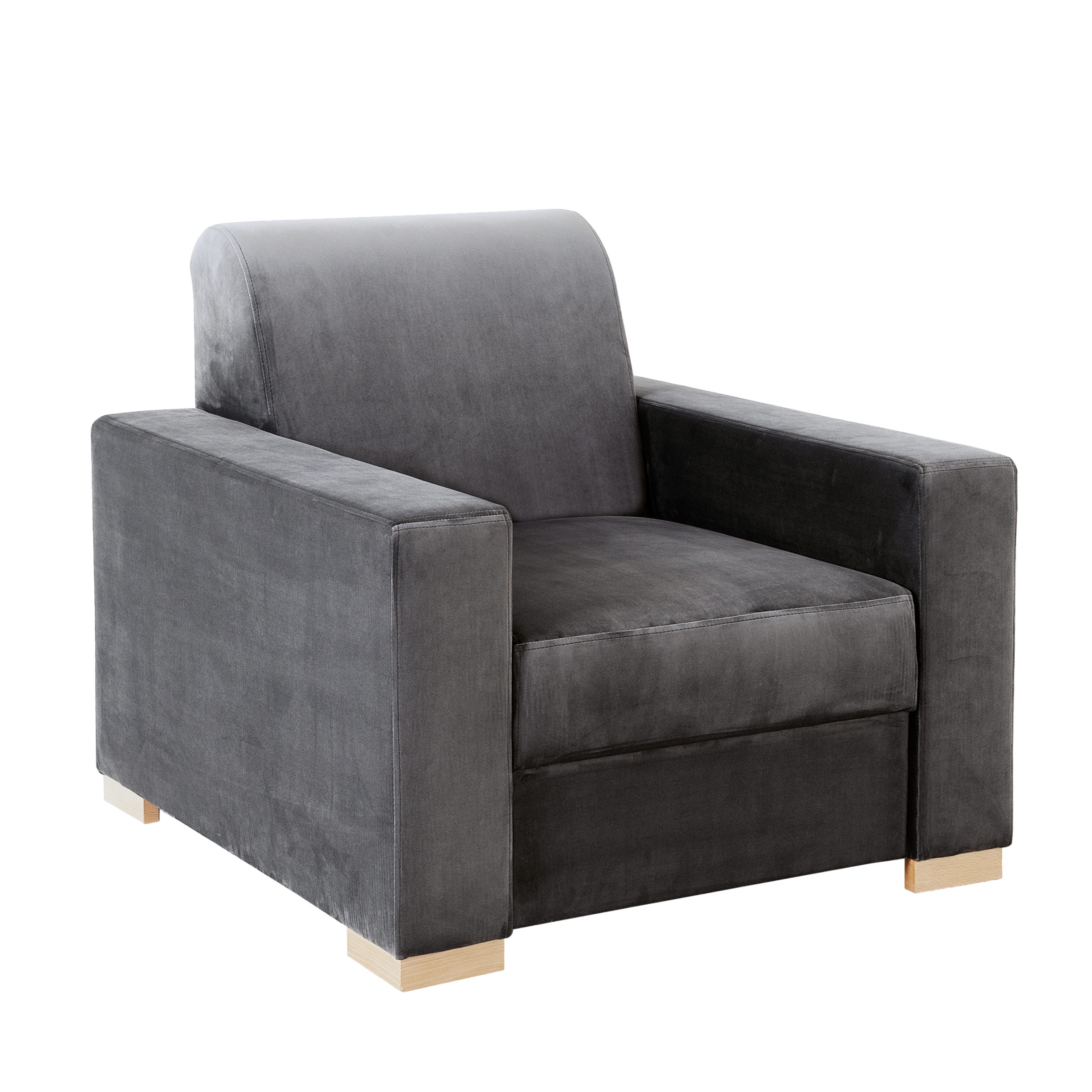 STABLE Armchair upholstery colour  grey