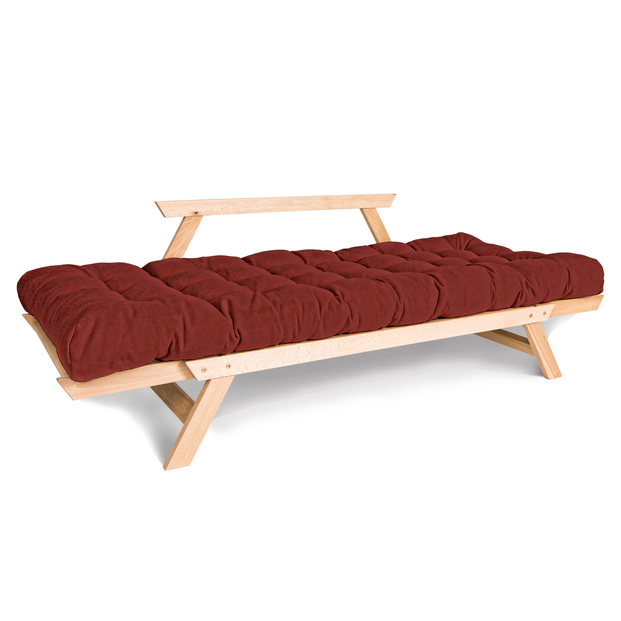 ALLEGRO Schlafsofa, Buchenholzrahmen, Naturfarbe