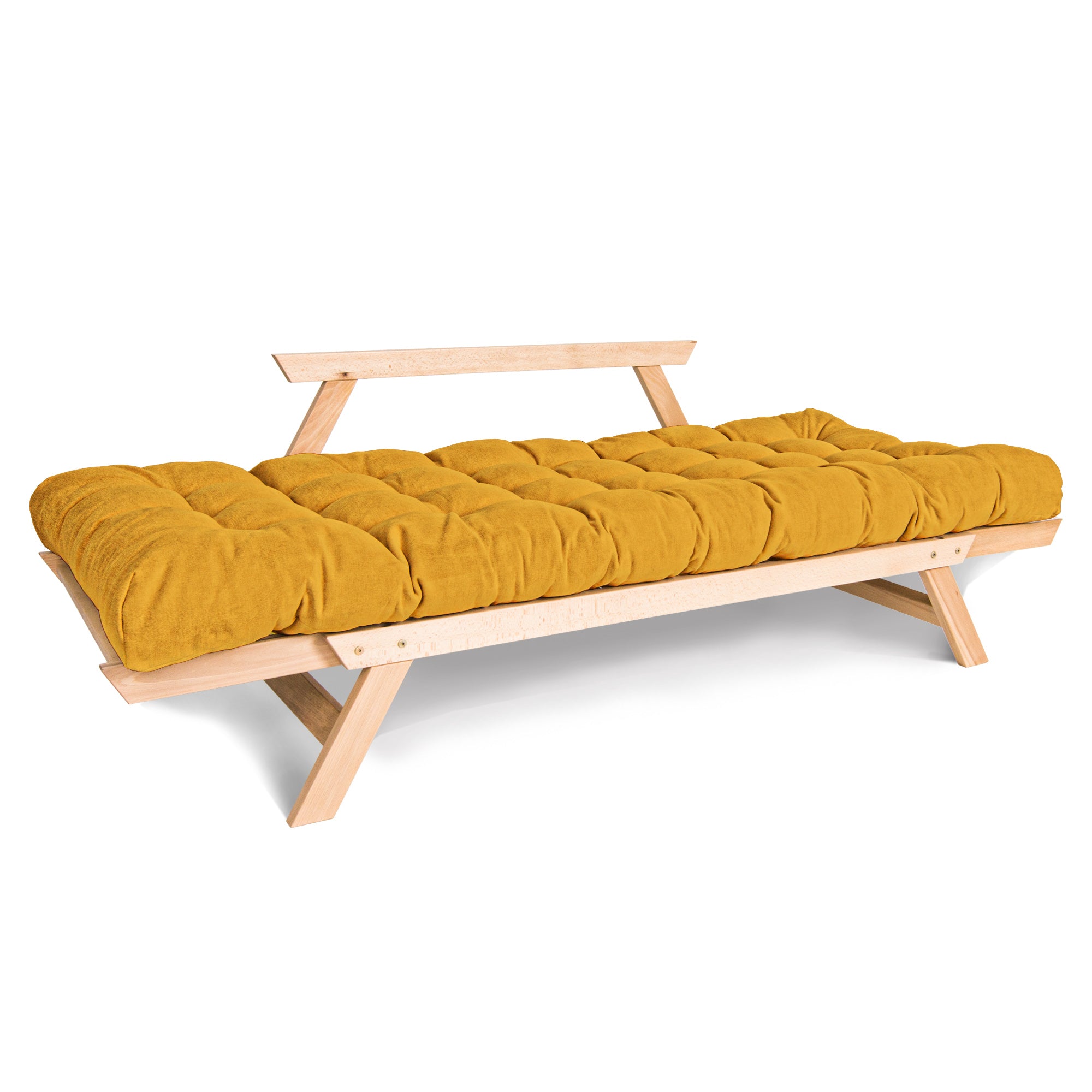 ALLEGRO Schlafsofa, Buchenholzrahmen, Naturfarbe