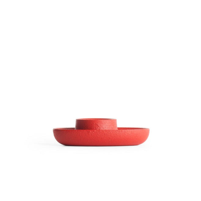 AYE Candle Holder 1 Funnel-red