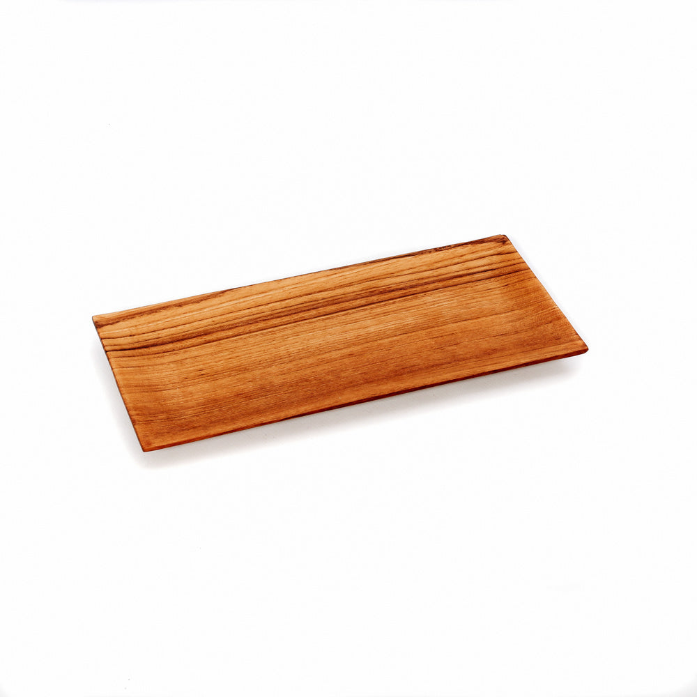 THE TEAK ROOT Sushi Plate small side view