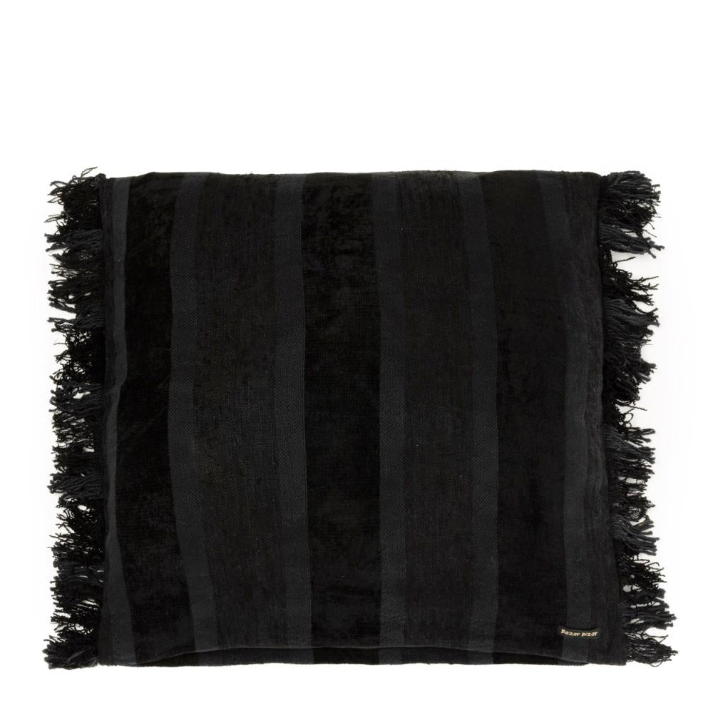 OH MY GEE Cushion Cover Black Velvet 60x60 cm