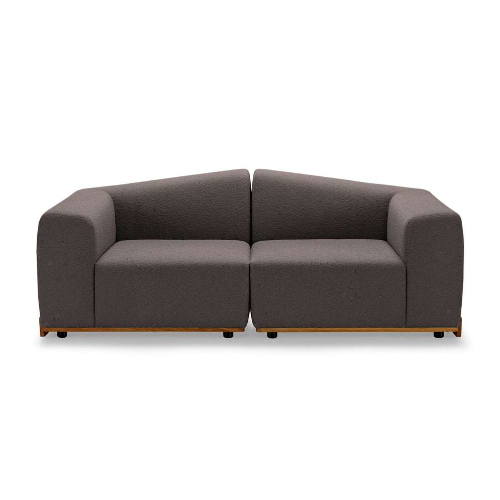 SALER Modular Sofa-2 seaters dark