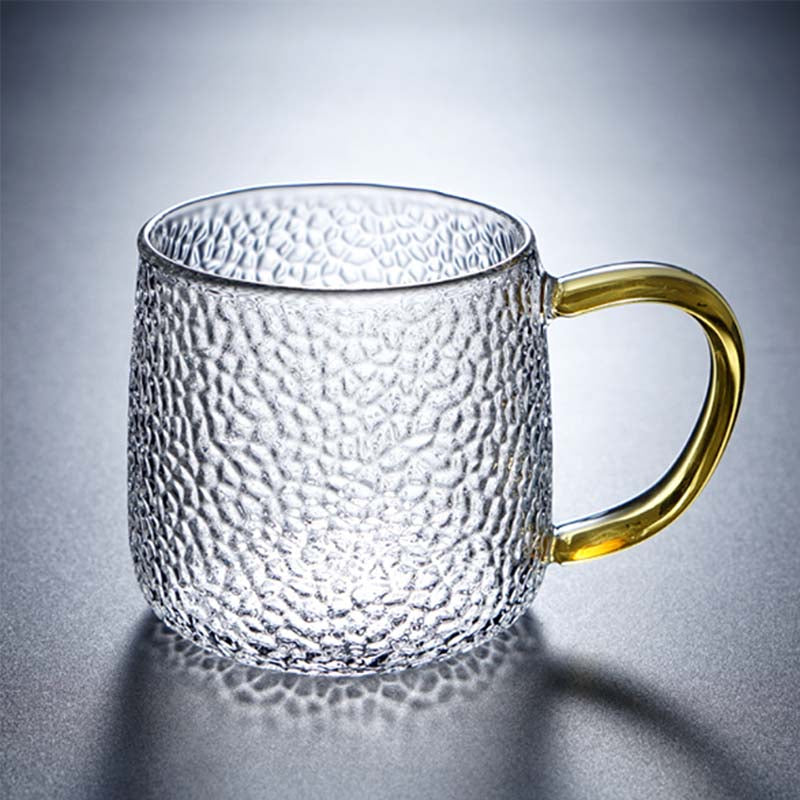 Kreative Teetasse aus transparentem Glas