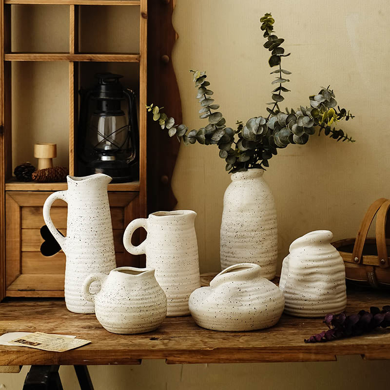 Nordic Simple Style Art Keramik Blumenvase