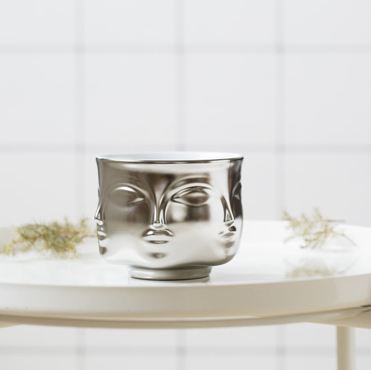 Keramik Gesicht Design Blumentopf im nordischen Stil