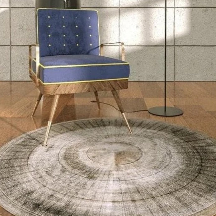 3D-gedruckter weicher Teppich im nordischen Stil