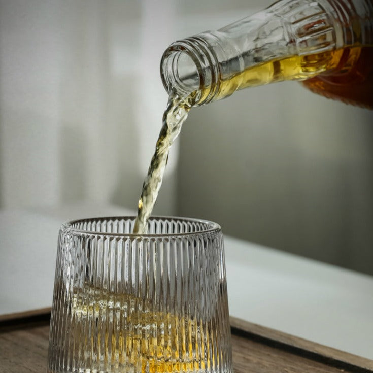 Whiskyglas aus dickem Kristallglas