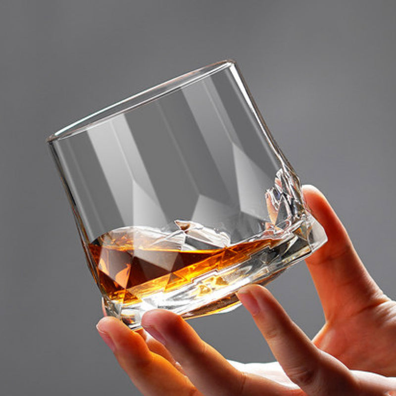 Altmodisches Whiskyglas