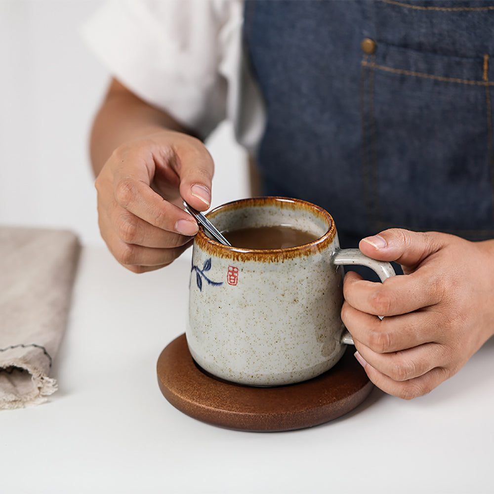 Vintage Kaffeetasse Einzigartiger japanischer Retro-Stil