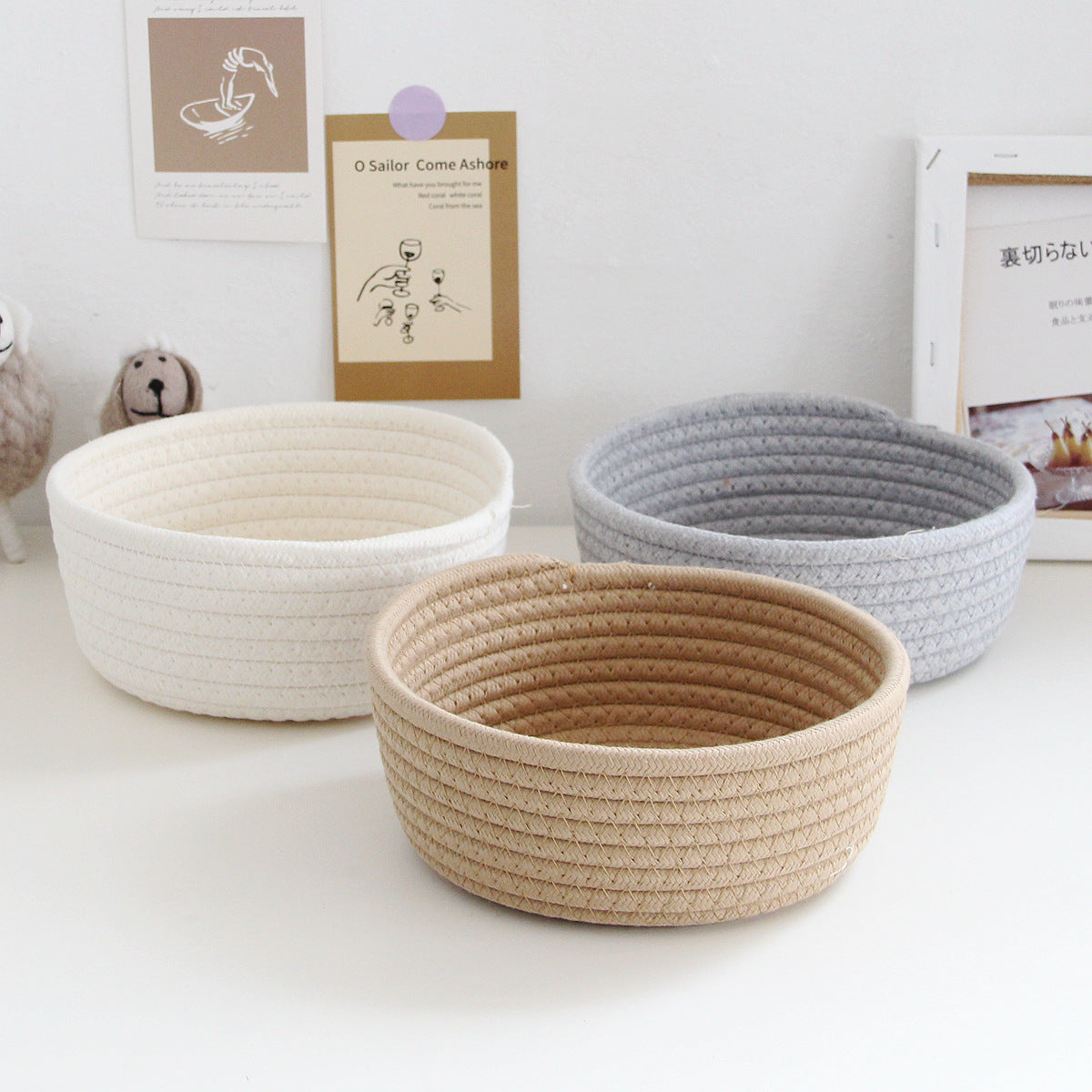 Nordic Handmade Woven Storage Basket